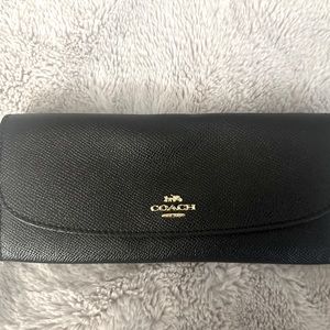 BLACK COACH WALLET